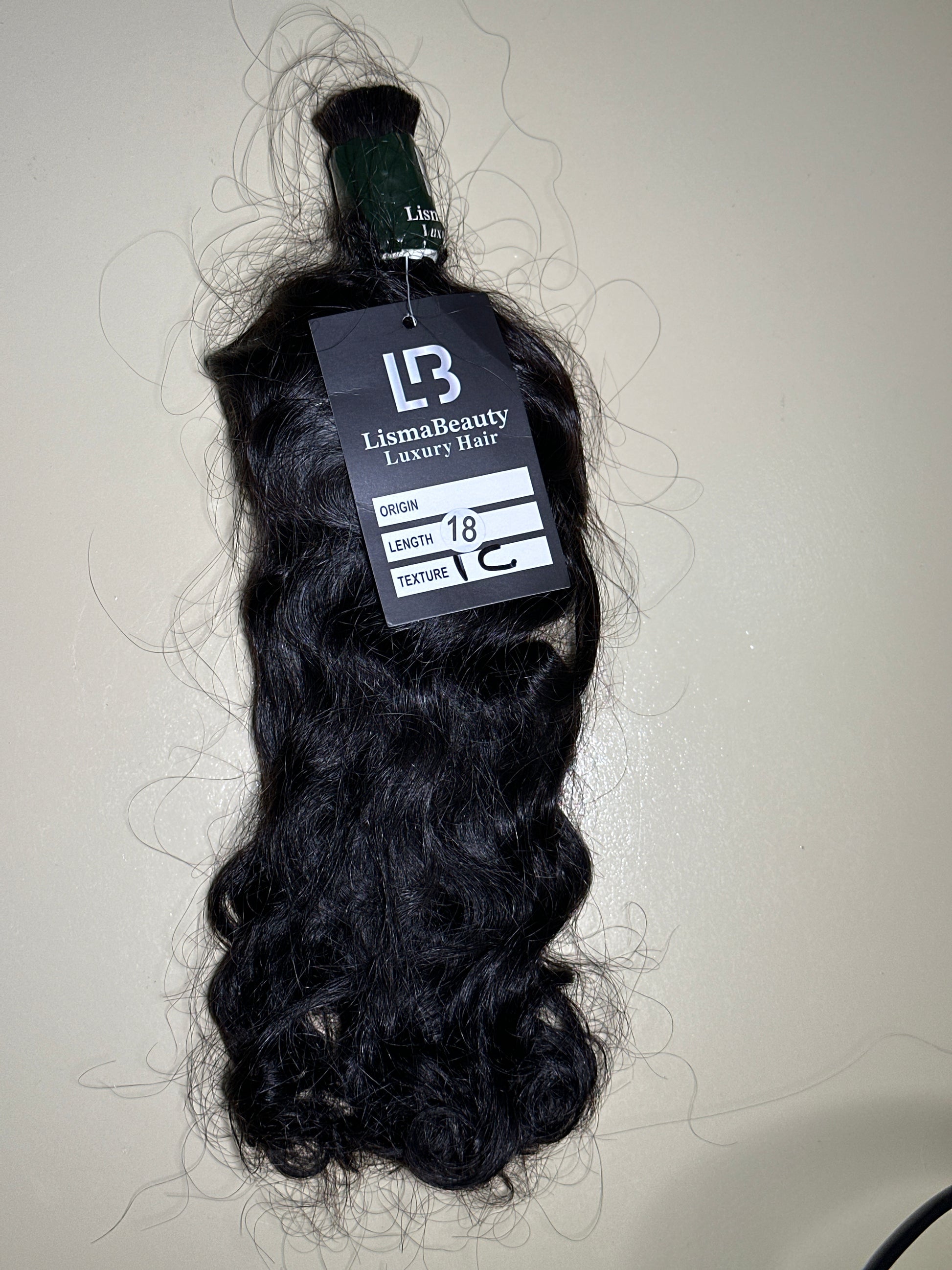 Raw human hair