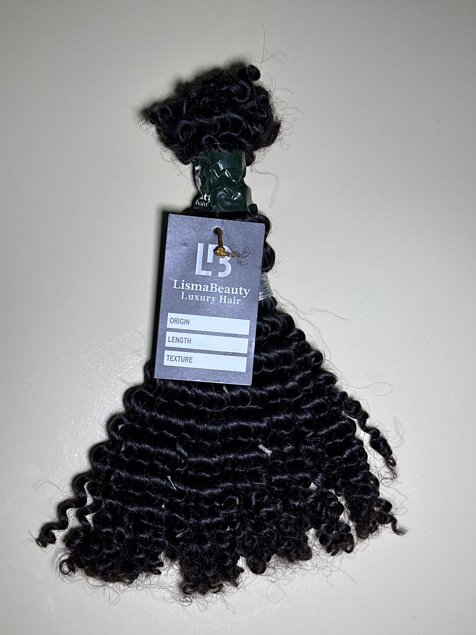 Raw human hair